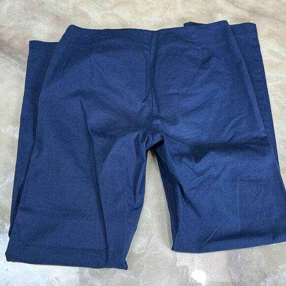 J McLaughlin Weston Blue Straight Leg Zip Pants 2 - Picture 5 of 7